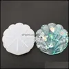 Molds Seashell Sile Shaker Mod Diy Charm Solft Clear Handmade Shell Storage Boxes Epoxy Resin Craft Drop Delivery Jewelry Tools Equip Dhczo