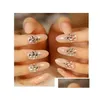 Nagelkonstdekorationer Glitter Flat Rhinestone 12 Storlekar 1440st/Pack SS3SS50 STARRY AB Rhinestones For Nails 3D Flatback Glass Strass DHBIO