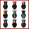 MZZ86 3D Buffs de pescoço sem costura Motocicleta Máscara de crânio Face Máscara UV Caminhando Face Shield Bandana Men Women Ski Mask