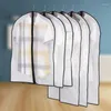 Storage Boxes Clothes Hanging Dust Cover Wedding Dress Suit Coat Bag Garment Bags Organizer Wardrobe Clothing Organizers