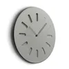 Horloges murales moderne en bois horloge salon créatif Simple Europe silencieux à la main Quartz MDF bois suspendu BB50W