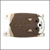 Bath Mats Funny Doormat Cute Cartoon Animal Shiba Inu Corgi Wearresistant Antiskid Foot Pad Entrance Floor Rug Kitchen Carpet Home 4 Dhb7X