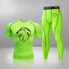 Men's Tracksuits 2Pcs Workout Tracksuit Sauna Suit Slimming Men Pullover Sportswear For Sweating Breathable Track Running Fitness Gym