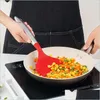 Cooking Utensils Sile Shovel Stainless Steel Handle Kitchen Nonstick Jade Burning Moving Drop Delivery Home Garden Dining Bar Dhcjq