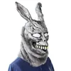 Masques de fête Masque de lapin de dessin animé animal Donnie Darko FRANK Le costume de lapin Cosplay Halloween Maks Fournitures 230113