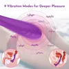 Articoli di bellezza Vibratore clitorideo con Trio di protuberanze accarezzanti G Spot Innovativo stimolatore clitorideo rotante Giocattoli sexy per donna