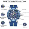 Wristwatches Cheetah يشاهد العلامة التجارية الفاخرة العلامة التجارية الكبرى Watch Watch Men Waterproof Quartz Wristwatch Sports Chronograph Clock Relogio Maschulino 230113