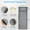 Foot Massager Electric Portable Heating Vibrating Back Chair In Cushion Car Home Office Lumbar Neck Mattress Pain Relief 230113