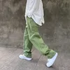 Мужские джинсы фиолетовые зеленые мужчины свободны стильные брюки хип -хоп одежда больших размеров xxxl 4xl 5xl Осень зима весна 230113