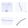 Drinking Straws Wholesale 500 Pieces / Lot Metal St Stainless Steel Drop Delivery Home Garden Kitchen Dining Bar Barware Dhlbt