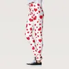 Active Pants Valentine's Day Printed Custom Leggings For Plus Size Fashion with Pockets Women Push Up Leggins