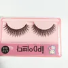 IPD 3D Synthetic False Fake Eyelashes Extensions 10 Paar dick kreuz und quer