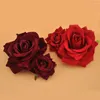 Headpieces Bridal Flower Hair Clips Double Rose Hairpin Brooch Headwear Wedding Bridesmaid Party Women Styling Tools Accessories