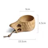 Cups Saucers 618 Big SaleJujube Wood Scandinavia Wooden Cup Kuksa Kasa Curly Water Juice Milk Tea Coffee Drinking Type"