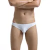 Onderbroek mannen ondergoed sexy elastisch naadloos zakje bouch-briefs ijs zijden heren ademend jockstrap u-bag slipje comfortabel