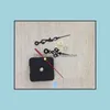 Altri accessori per orologi Kit movimento orologio al quarzo Meccanismo mandrino nero Riparazione con set di lancette Forniture per la casa Nt Drop Delivery Ga Otobc