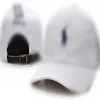 embroidery Polo Caps Luxury Baseball Cap Adjustable Brands Cotton Skull Sport Golf Curved sunhat fMen and Women mxied order