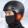 Motorcykelhjälmar utomhus cykla Wintersskiing Cycling Gear Warm Cover Håll höstens säkerhet Mountain Crashsimple