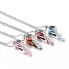 Pendentif Colliers Hiphop Basketball Chaussures Chandail Chaîne Collier Vintage Argent Couleur Bijoux Accessoires