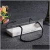 Gift Wrap 18.5Cmx6.5Cmx6.5Cm Clear Transparent Packing Box With Tray Baked Cookie Birthday Cake Lx1171 Drop Delivery Home Garden Fes Dhgnq