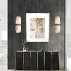 Wall Lamp Postmodern Marble Living Room Art Bedside Designer Study Bedroom Model Corridor