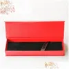 Astucci per matite Rosso Blu Nero Ufficio Display per penna Scatole per imballaggio Contenitore per gioielli regalo vuoto Confezione per carta Custodia all'ingrosso Lx2285 Drop Deliv Dh7Ir