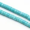 Cristal agate couleur pierre 3x6mm entretoise perle plate boulier perles bracelet à bricoler soi-même collier boucle d'oreille accessoires matériaux