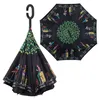 Oncourse Umbrella Double Layer 역 방풍 반전 역전 Chook Male Golf S for Car Drop 230113