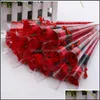 Fleurs décoratives couronnes Newfashion fleur artificielle Rose oeillet savon pour la Saint-Valentin Thanksgiving fête des mères cadeau mariage Ch Otiko