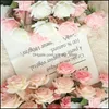 Dekorative Blumenkränze, feuchtigkeitsspendende Rosen, künstliche Blumen, DIY-Brautstrauß, gefälscht, für Hochzeitsdekoration, Party, Heimdekorationen, Valen Otzye