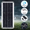 Solar Panels 300W Flexible Solar Panel 12V Battery Charger Dual USB With 10A-60A Controller Solar Cells Power Bank for Phone Car Yacht RV 230113