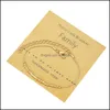 Charmarmband som s￤ljer koppar Ny Golden Metal Moss Code Armband Partihandel Drop Delivery Jewelry OT7BZ