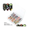 Adesivi Decalcomanie Chrismas 10 Rotoli Nail Foils Mixed Art Colorf Transfer Foil Farfalla Wraps Carta adesiva Nails Drop Delivery Hea Dhy8A