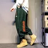 Männer Hosen HOUZHOU Winter Warm Baggy Casual Jogger Jogginghose Dicke Koreanische Street Hip Hop Harajuku Mode Blau Grau Hosen Männlich 230112