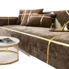 Camas de cadeira Coscada de assento de sofá sólido para chaise de sala Longue canto de luxo L Shape Móveis Slipcovers 230113