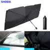 سيارة Sunshade Shoda Automotive الداخلية الزجاج الأمامي غطاء UV حماية الشمس الظل نافذة أمامية مظلة قابلة للطي مظلة