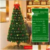 Christmas Decorations Decorations1.5 Tree Fiber 1.8 Fivepointed Star Lightemitting Package Drop Delivery Home Garden Festive Party Su Dhuyf