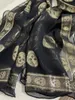 women's long scarf scarves 100% silk material Shiny fashion pint letters pattern size 190cm- 55cm