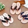 Slippers Summer Brand Men Flip Flips Imprimindo EVA Ribbon não deslize slides macios Casual Playa Tongs Sandals Beach Shoes