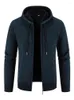 هوديز الرجال 2023 خريف الشتاء Zip up Cardigan Men's Coat Jacket Jacket Sweat Velvet Sweater Discal Designer Clothing 21Q2421