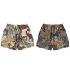 Men s Shorts Summer Fashion Printed For Men Quick Drying Breathable Casual Gym Basketball Training Mesh Beach 230112