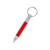 Canetas esferográficas mtifuncionais mini caneta de metal externa ferramenta chave de fenda chaveiro de curta escala entrega de gabine