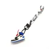 Brand sport shoe model key chain party basketball shoes woven belt keychain trend hand-made pendant