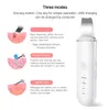 Ultrasonic Skin Scrubber Vibration Face Spatula Blackhead Remover Pá Clean Cavitation Peeling Facial Lifting cuidados com a pele Limpeza