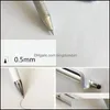 Ballpoint Pens Sublimation Blank Pen White Diy Advertising Business Heat Transfer Printing Gel Rra11359 Drop Delivery Office School Otpt3