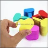 Other Garden Supplies Patio Lawn Plant Tag Markers T Type Flower Nursery Waterproof Plastic Labels Soild Color Mix 0 04Cx Drop Delive Dhh7X