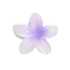 Vrouwen Fashion Flowers Lint Hair Clips Gift Sand Beach Kleurrijke handgemaakte vlinderorchidee Vakantie Haaraccessoires 1327