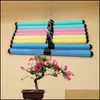 H￤ngar Rack Bend Colorf Cloth Hanger Svamp Justerbart kl￤dst￤ll Kl￤dbutik Hem garderob Organisator Tillbeh￶r 0 35DY G2 D DH63O