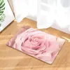 Tapijten mooie plant bloemen deurmatbladeren roze roos begonia perzik tapijt yoga chunlan peer grote koraal fleece tapijten customcarpets carpe