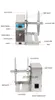 Zonesun Automatisk industriutrustning etikett Rewinder för klädtvätt etikett streck kod etikett prislapp självhäftande etikett klistermärke hastighet justerbar